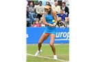 BIRMINGHAM, ENGLAND - JUNE 15:  Ana Ivanovic of Serbia in action during the Singles Final during Day Seven of the Aegon Classic at Edgbaston Priory Club on June 15, 2014 in Birmingham, England.  (Photo by Tom Dulat/Getty Images)